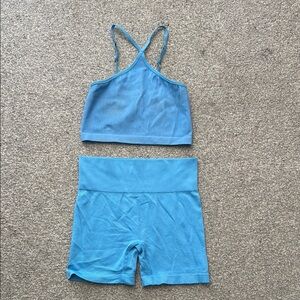 Colsie Blue Activewear Set